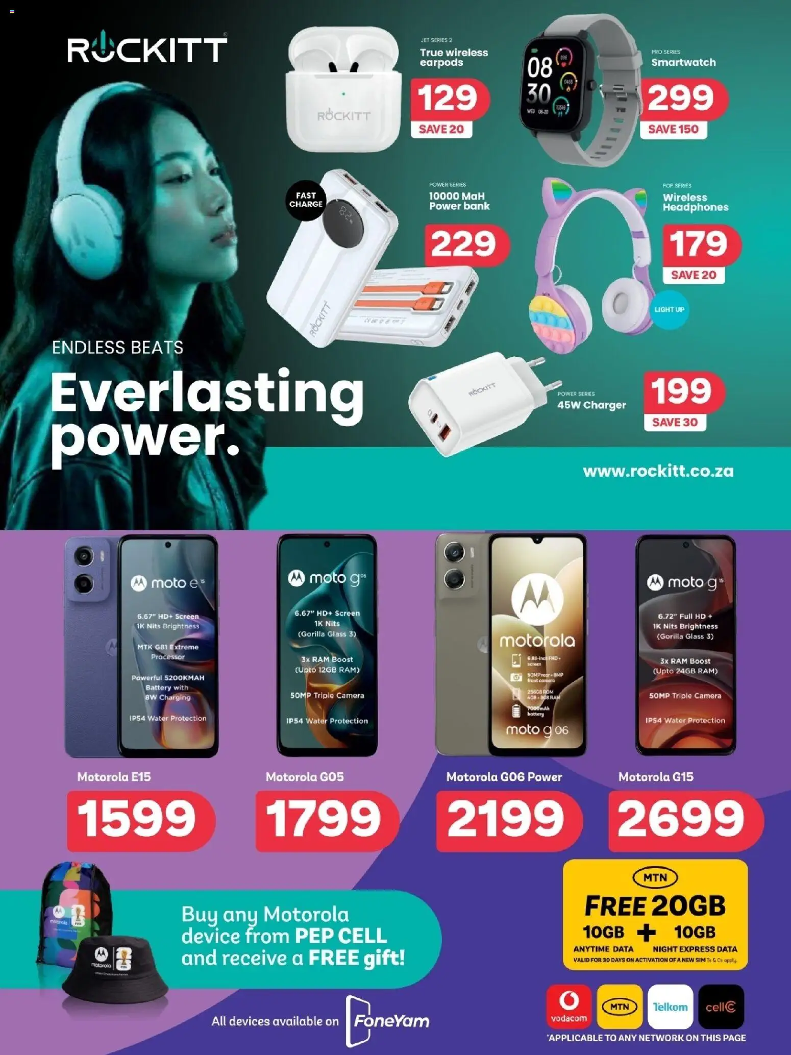 New PEP Stores catalogue – valid from 24.04.2026 | Page: 14 | Products: Data, Camera, Smartwatch, Water