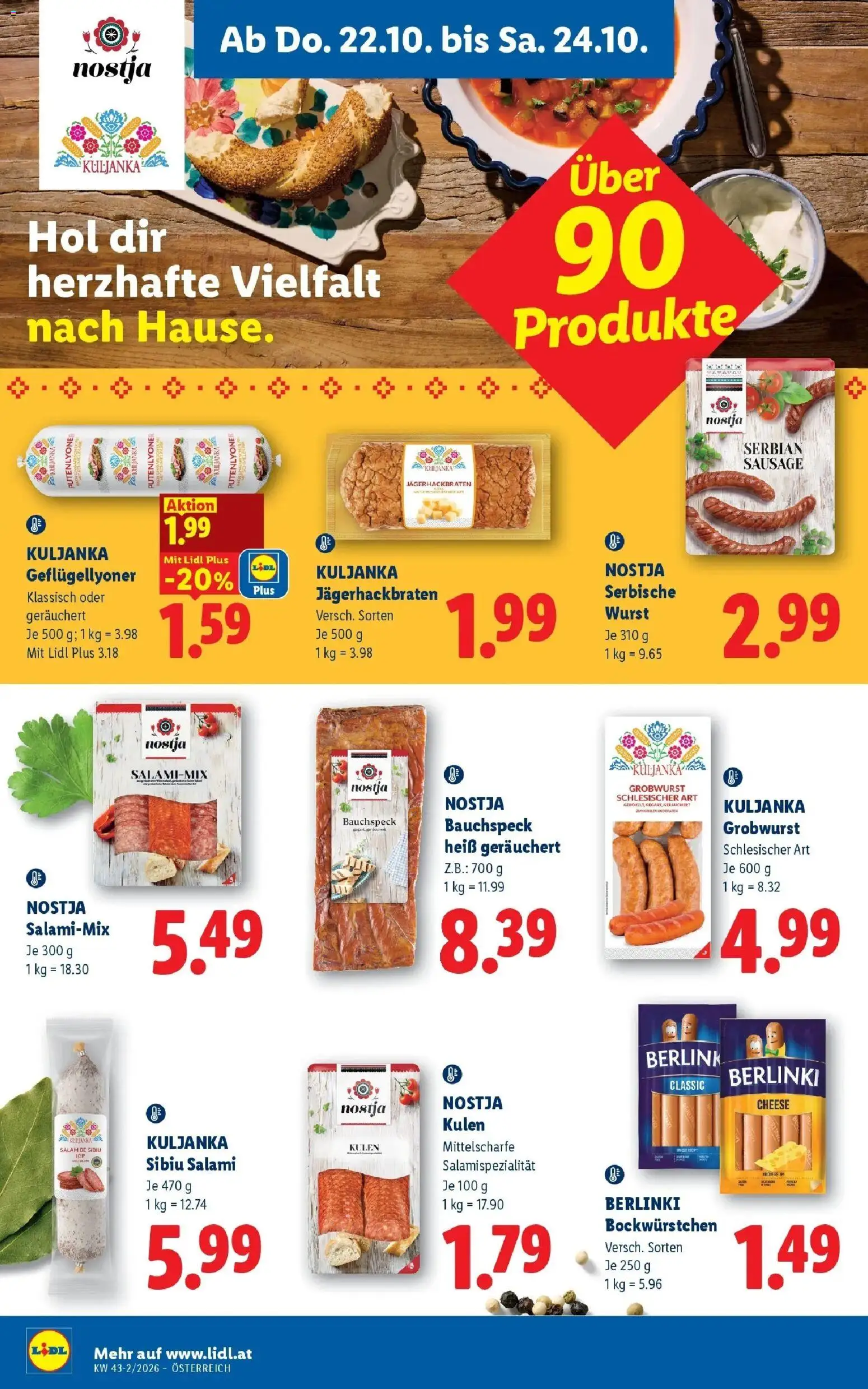 Lidl Flugblatt - Wien ab 18.10.2026 - Angebote ab donnerstag | Seite: 14