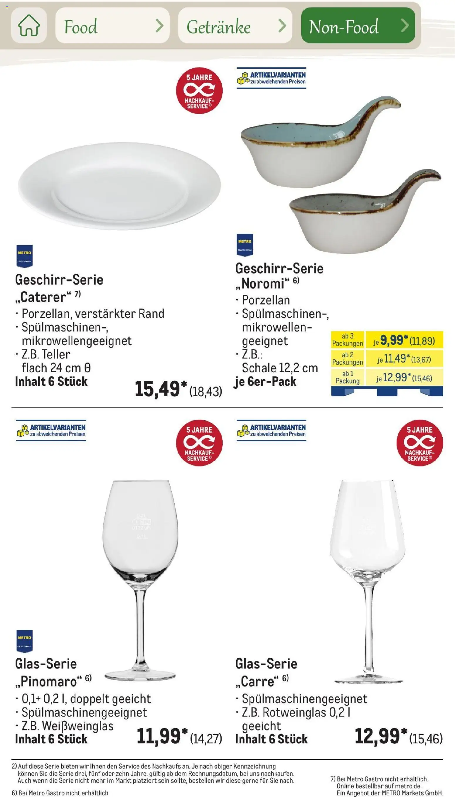 Metro Saisonkatalog Outdoor Dining – gültig ab 01.06.2026 | Seite: 92