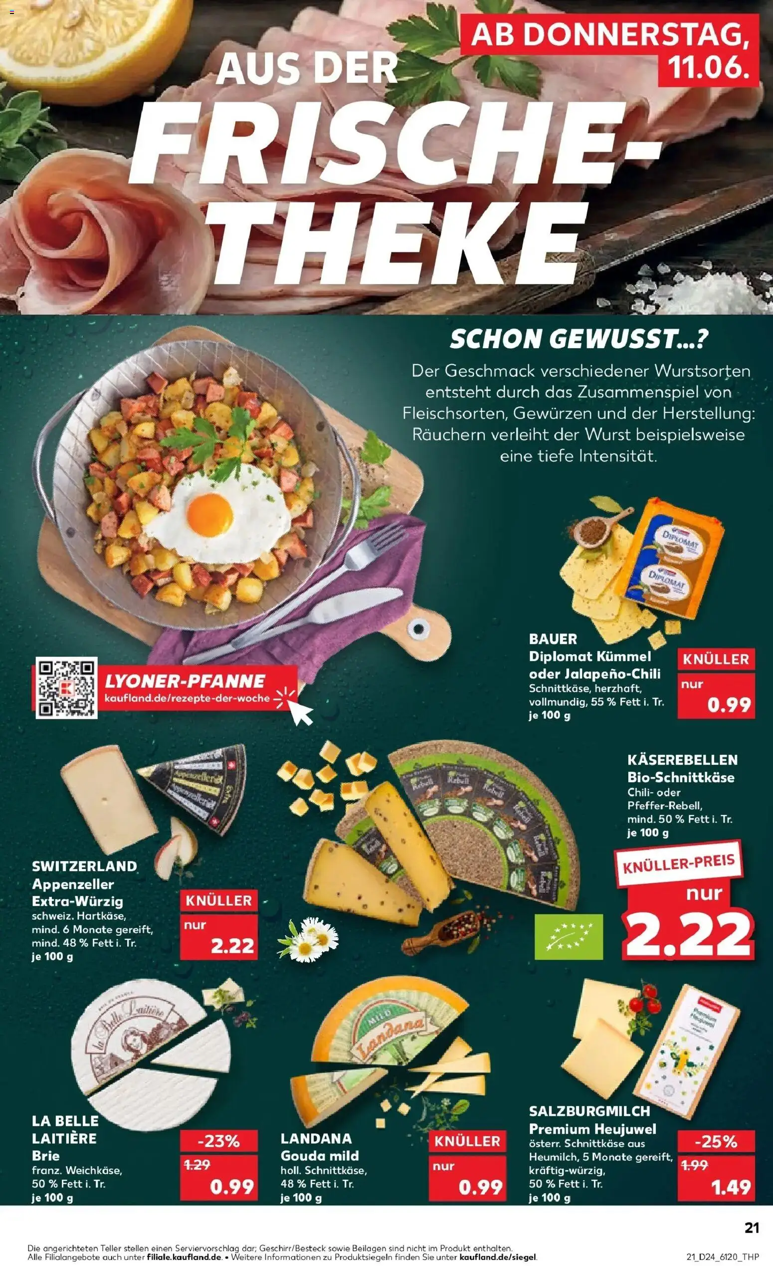 Kaufland Prospekt Osnabrück – gültig ab 08.06.2026 | Seite: 30 | Produkte: Theke, Gouda, Wurst, Chili