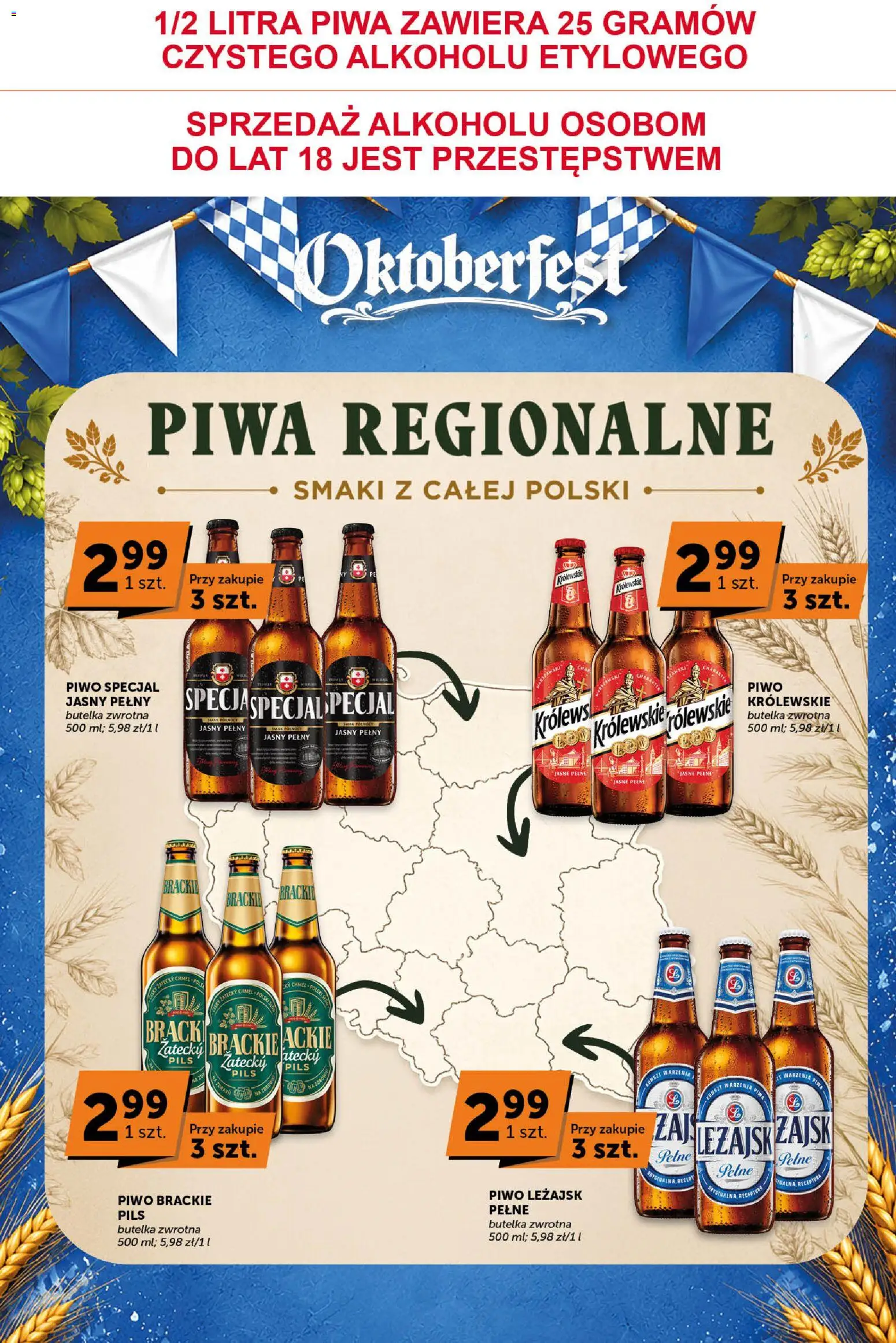 Euro Sklep gazetka - Katalog od 24.09.2026 | Strona: 7 | Produkty: Piwo, Piwo Leżajsk