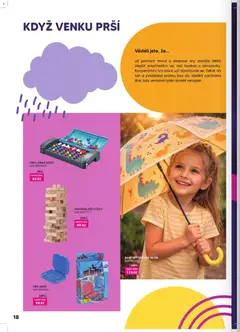 Náhled letáku Wiky katalog od 01.04.2026 | Strana: 18 | Produkty: Deštník, Hra, Deskové hry