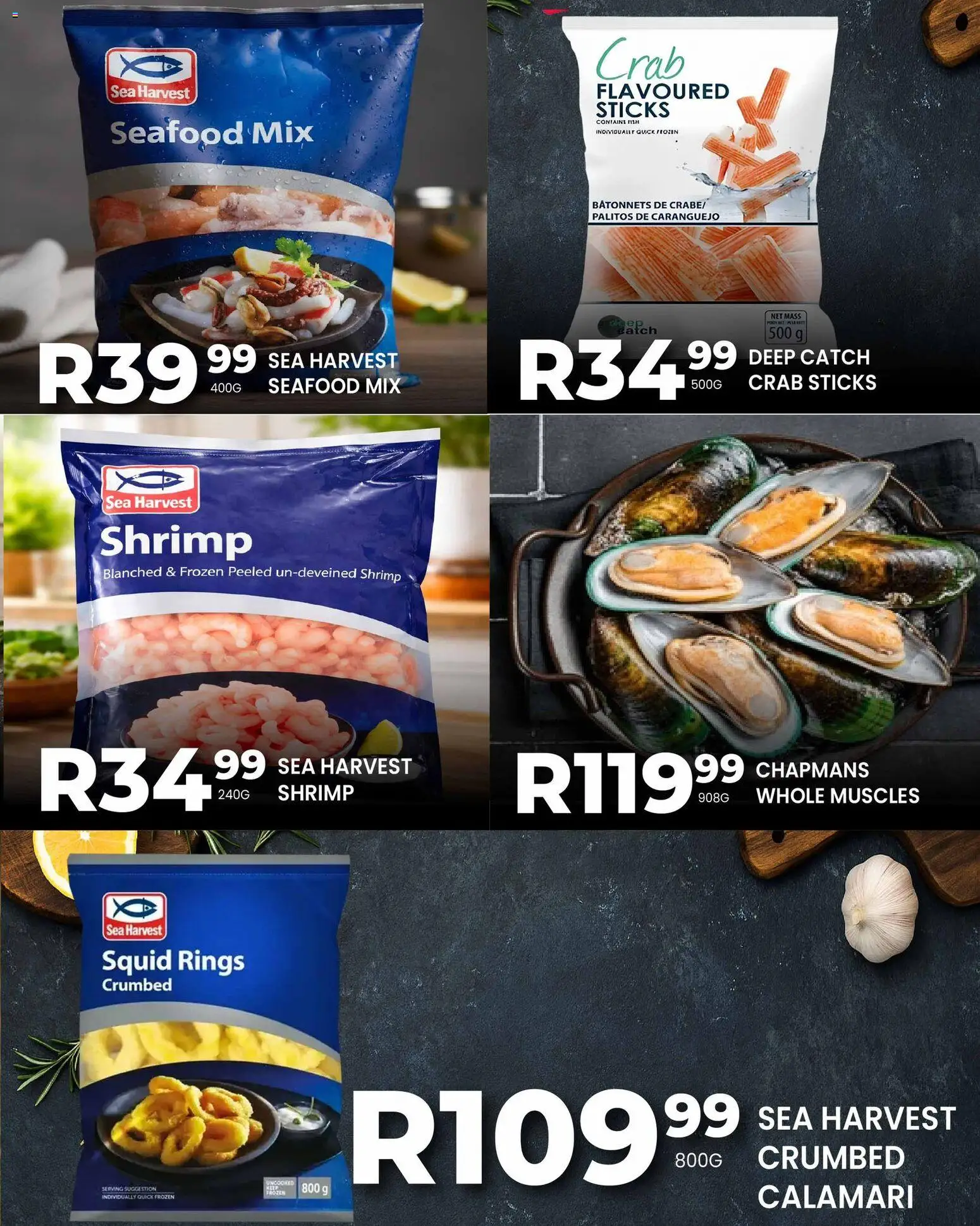 New Take n Pay catalogue – valid from 29.05.2026 | Page: 53 | Products: Seafood