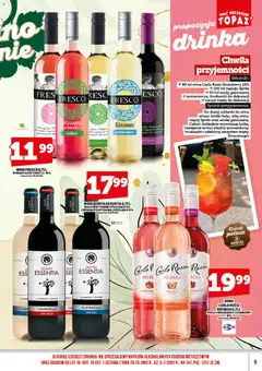 Pogląd oferty "Topaz gazetka alkoholowa" - ważna od 17.07.2026 | Strona: 7 | Produkty: Arbuz, Wino, Fresco, Alkohol