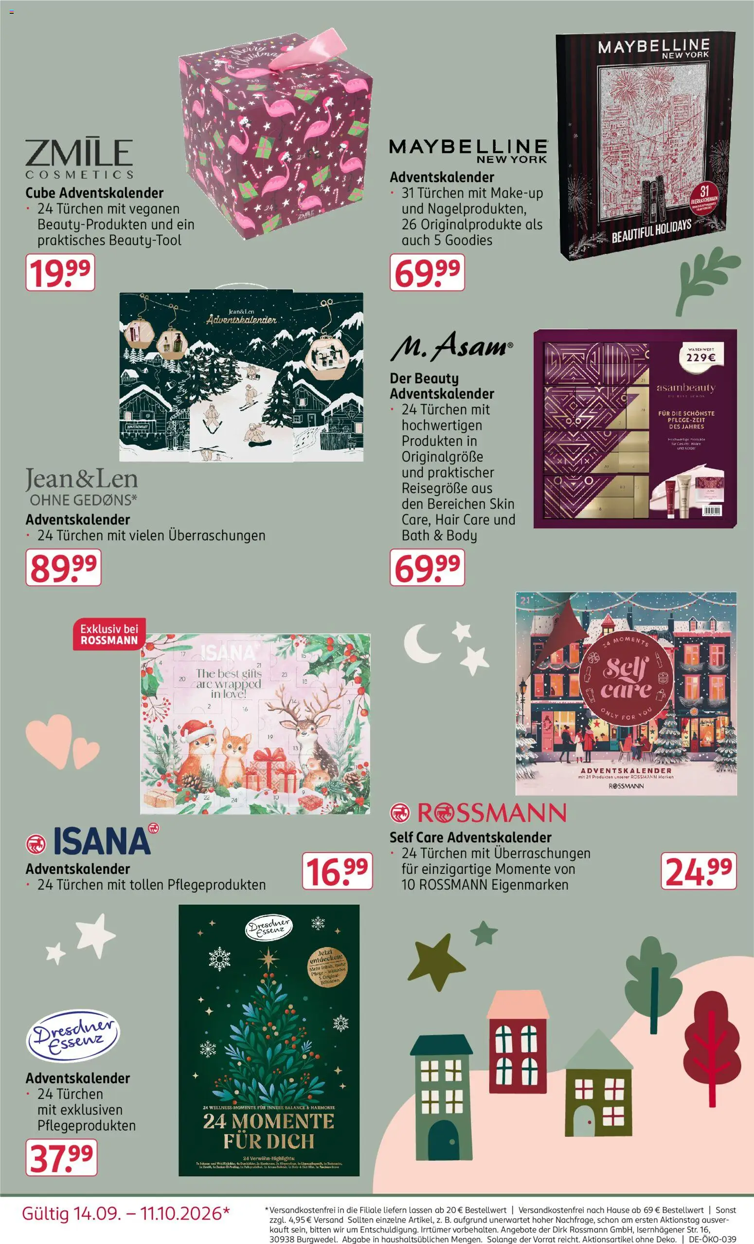 Rossmann Adventskalender – gültig ab 14.09.2026 | Seite: 3