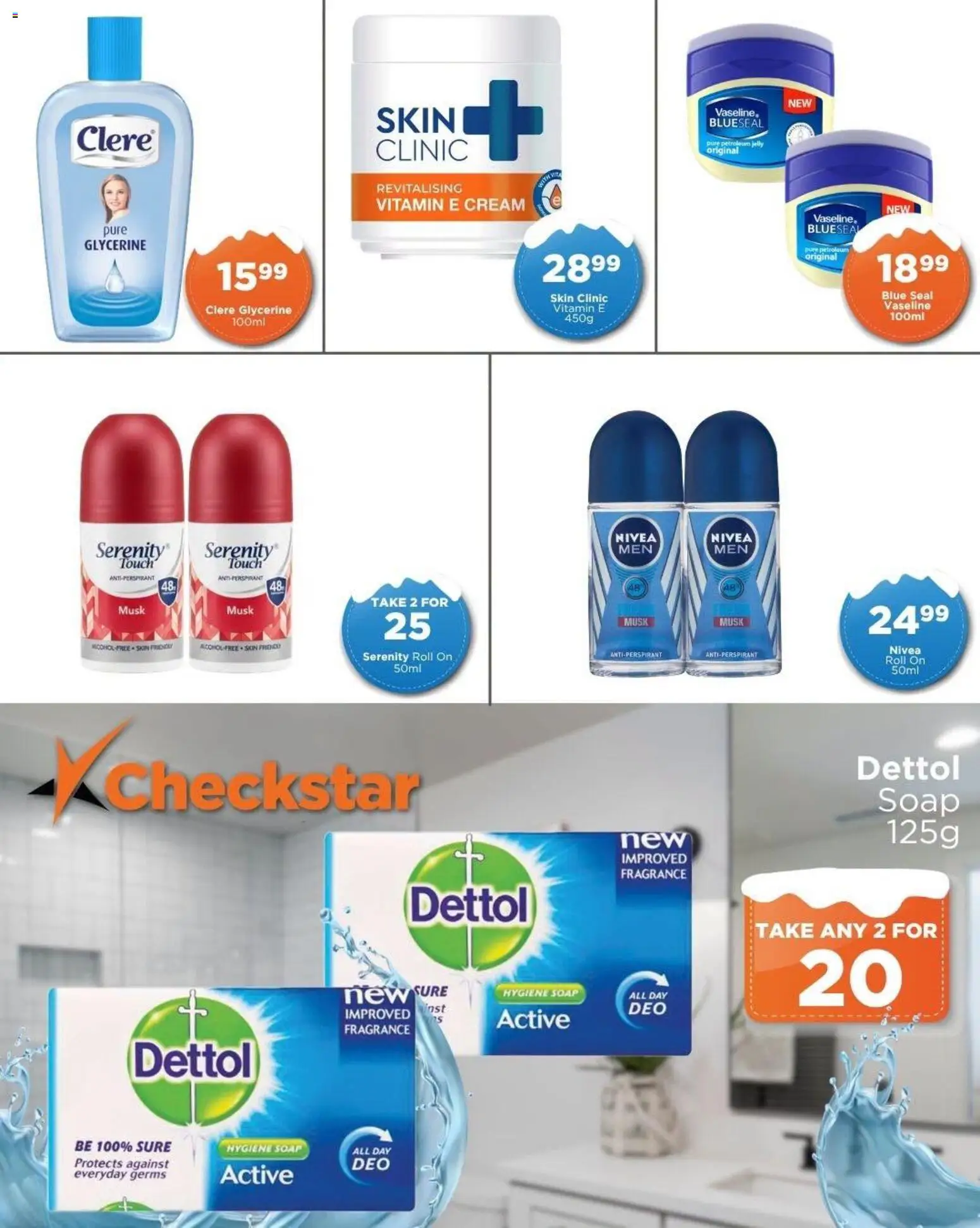 New Check Star catalogue – valid from 08/07/2026 | Page: 8 | Products: Fragrance, Cream, Soap, Antiperspirant