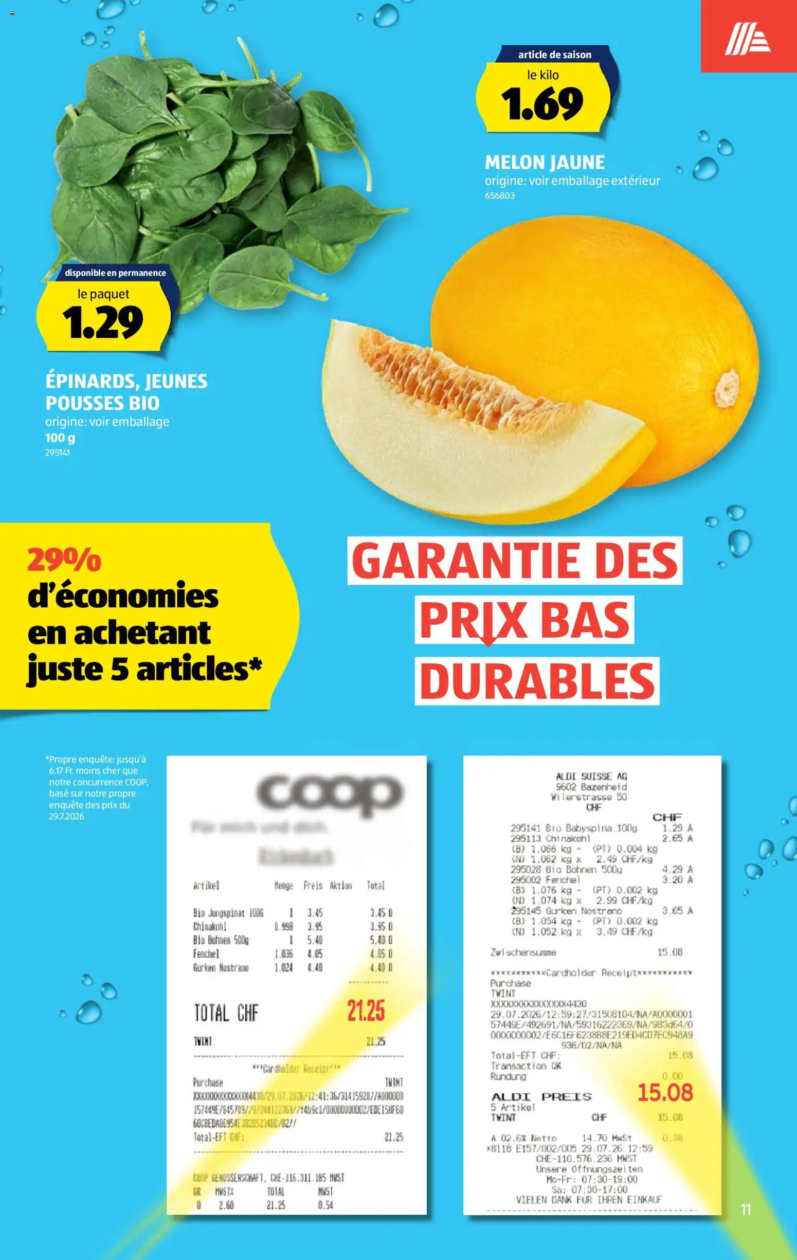 Aldi aktionen FR – gültig ab 03.09.2026 | Seite: 11 | Produkte: Chinakohl, Gurken