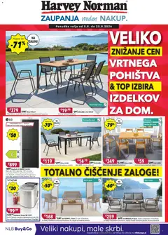 Harvey Norman katalog akcije – veljaven od 05.08.2026