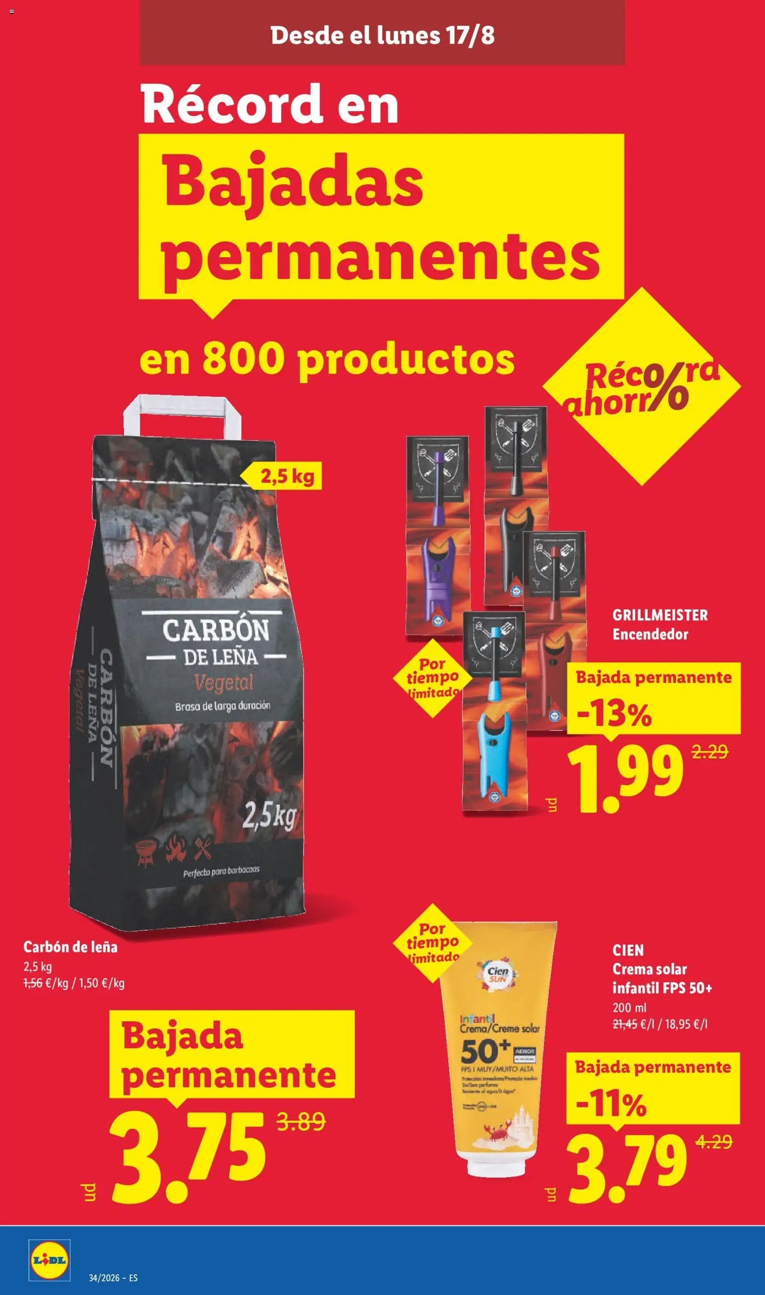 Lidl folleto │ válido desde el 17/08/2026 | Página: 24 | Productos: Crema, Leña