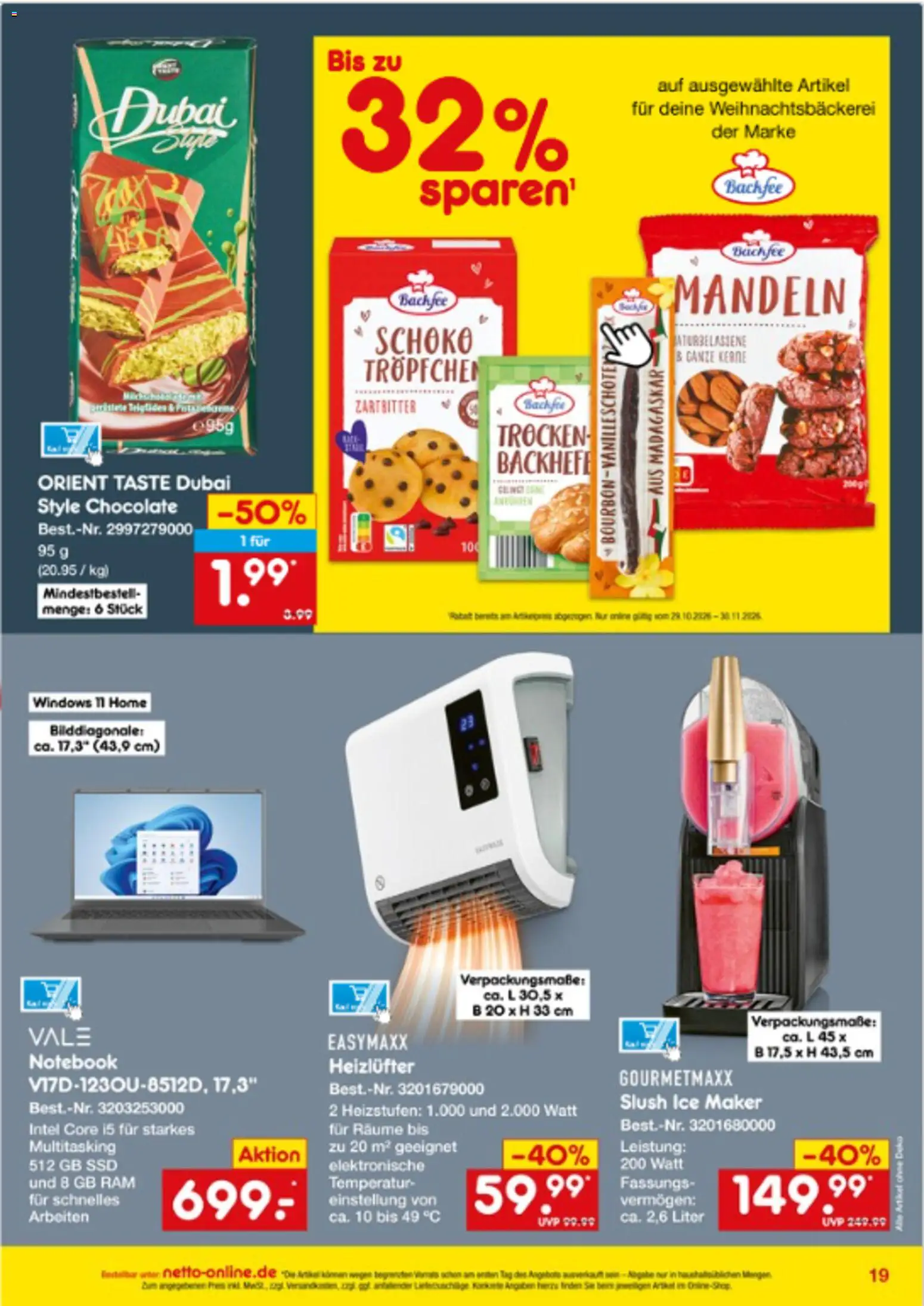 Netto Marken-Discount Black Friday – gültig ab 01.11.2026 | Seite: 19