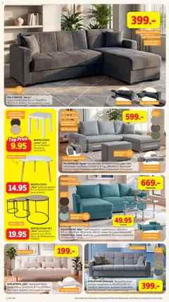 Sconto Prospekt ab 14.10.2026 gültig | Seite: 4 | Produkte: Top, Schlafsofa, Beistelltisch, Couchtisch