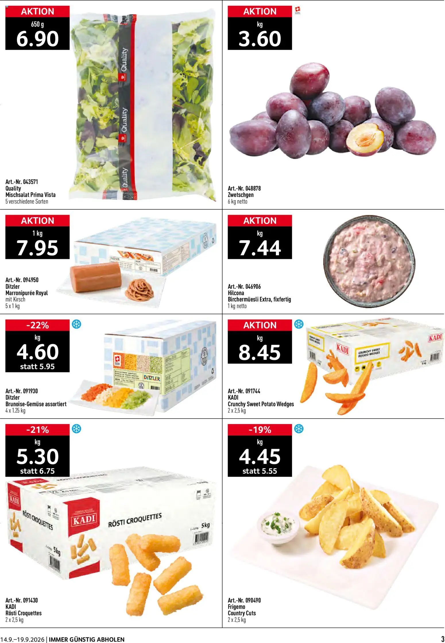 Prodega aktionen – gültig ab 14.09.2026 | Seite: 3