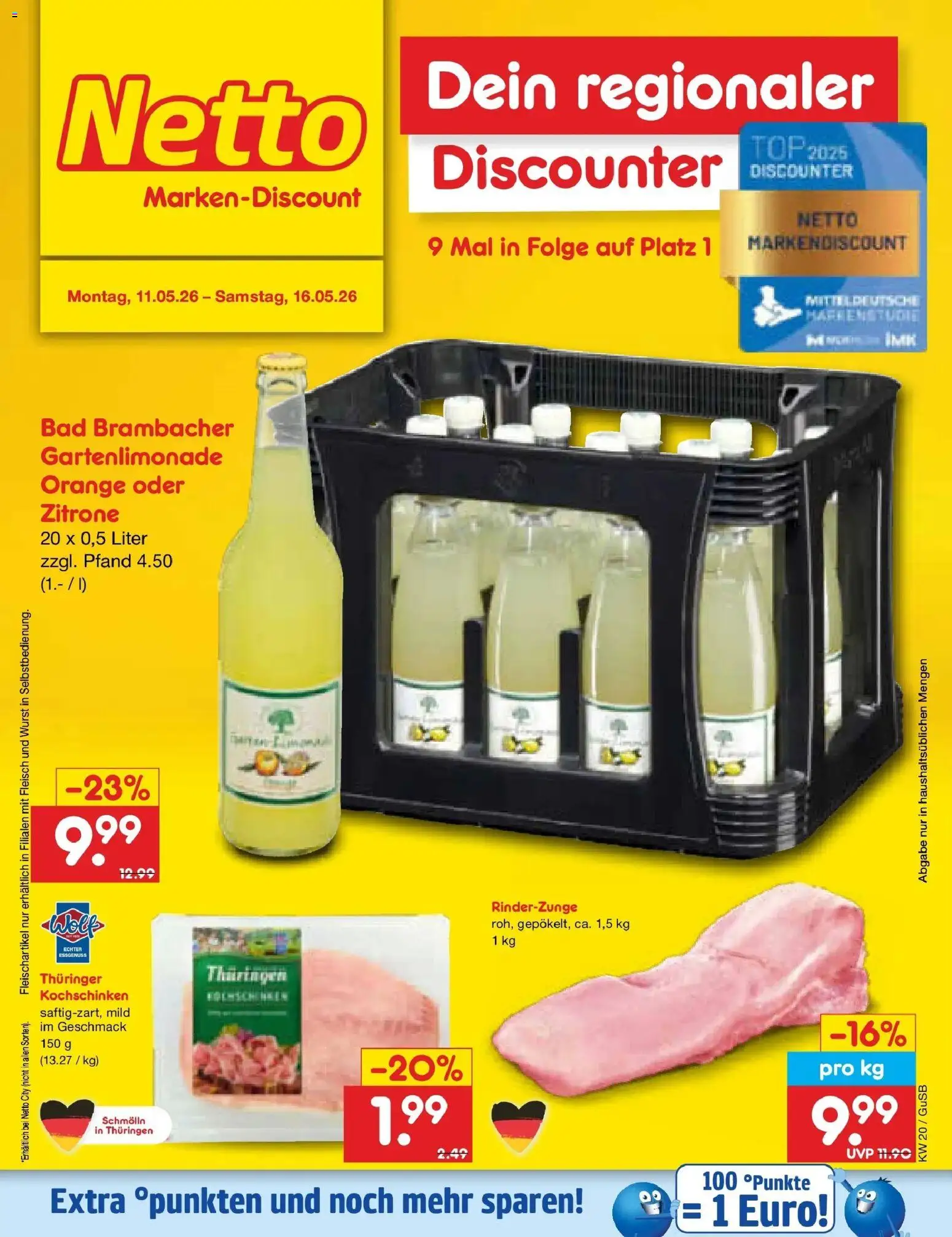 Netto Marken-Discount Prospekt Machern	 – gültig ab 10.05.2026 | Seite: 46 | Produkte: Top, Bad, Wurst, Fleisch