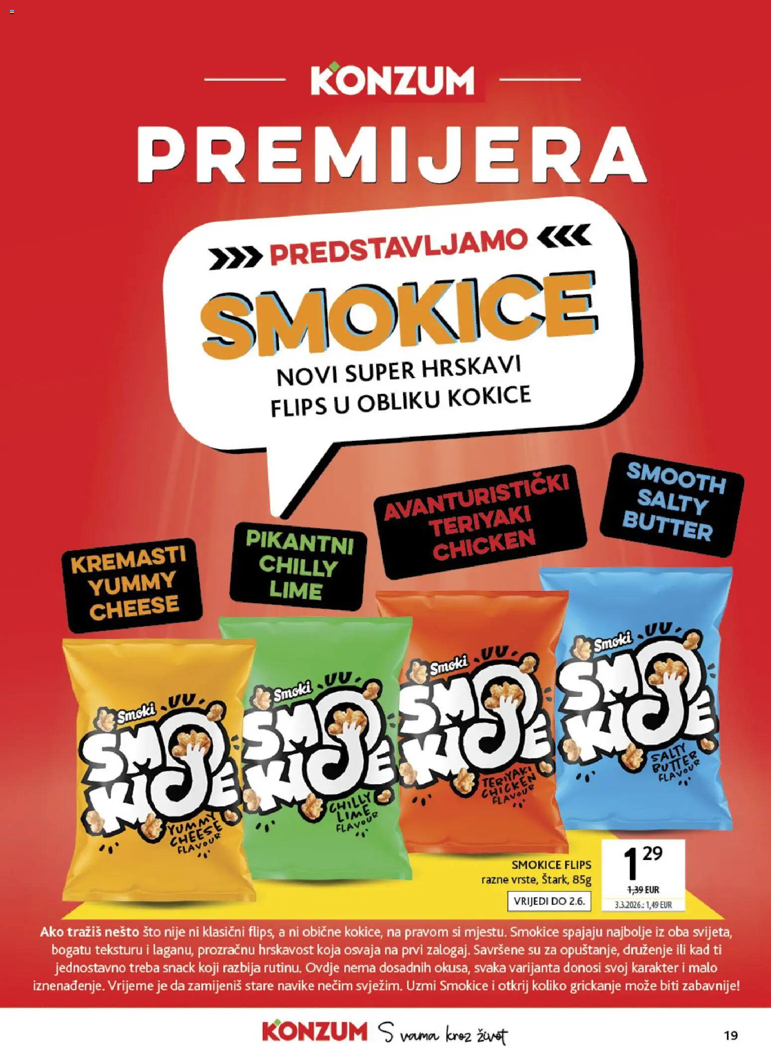 Konzum HR akciós ujság - amely érvényes a következő dátumtól: 06.05.2026 | Oldal: 19 | Termékek: Lime