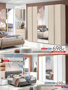 Anteprima del volantino Mondo Convenienza volantino valido a partire dal 01.04.2026 | Pagina: 23 | Prodotti: Letto matrimoniale, Contenitore, Letto, Armadio