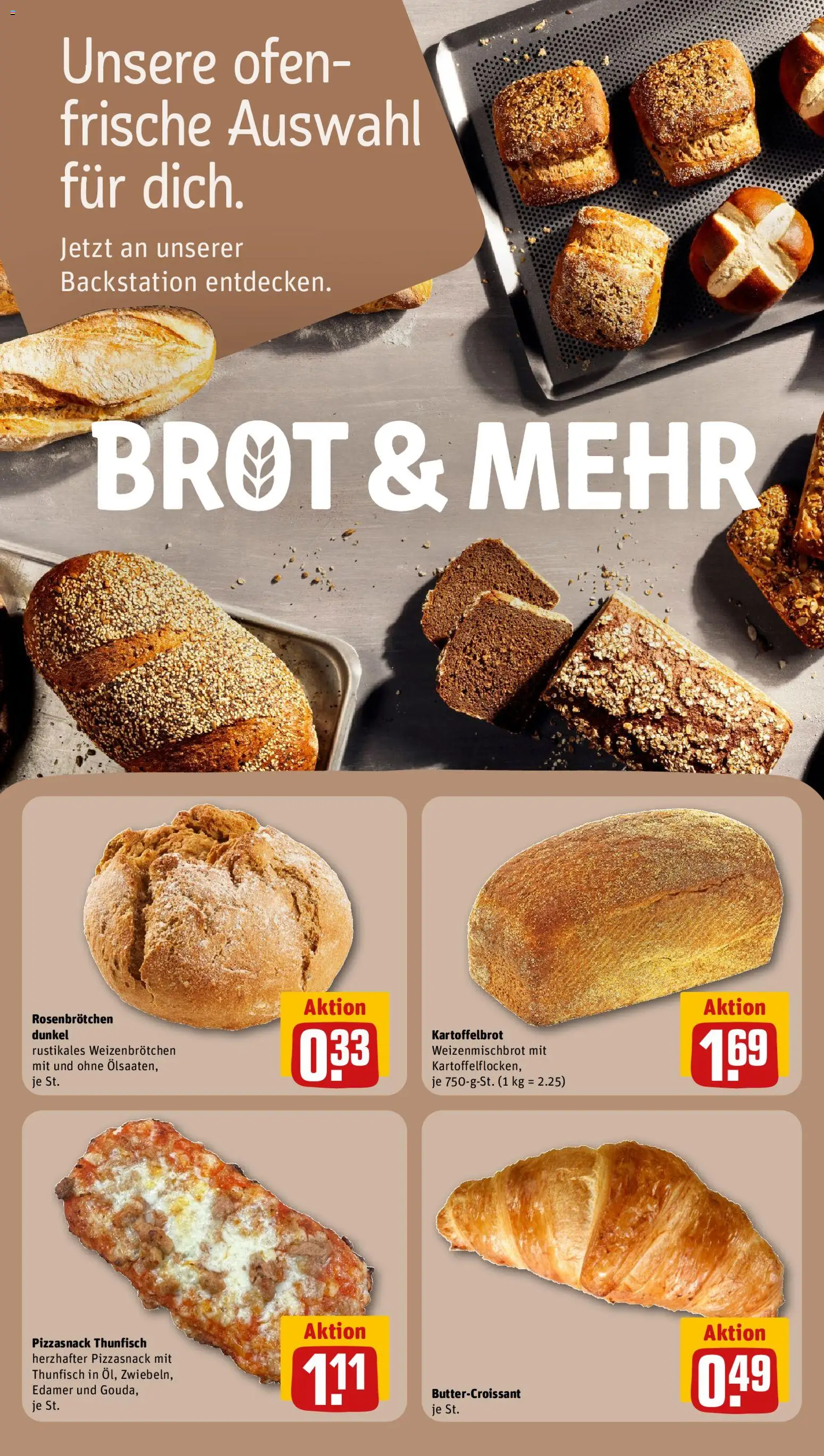 Rewe ihr Kaufpark Prospekt – gültig ab 05.10.2026 | Seite: 32 | Produkte: Ofen, Thunfisch, Edamer, Brot