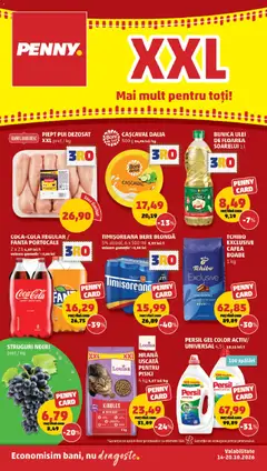 Ofertele PENNY valabile de la 14.10.2026
