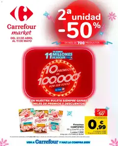 Vista previa Carrefour Market folleto válido desde el 23.04.2026