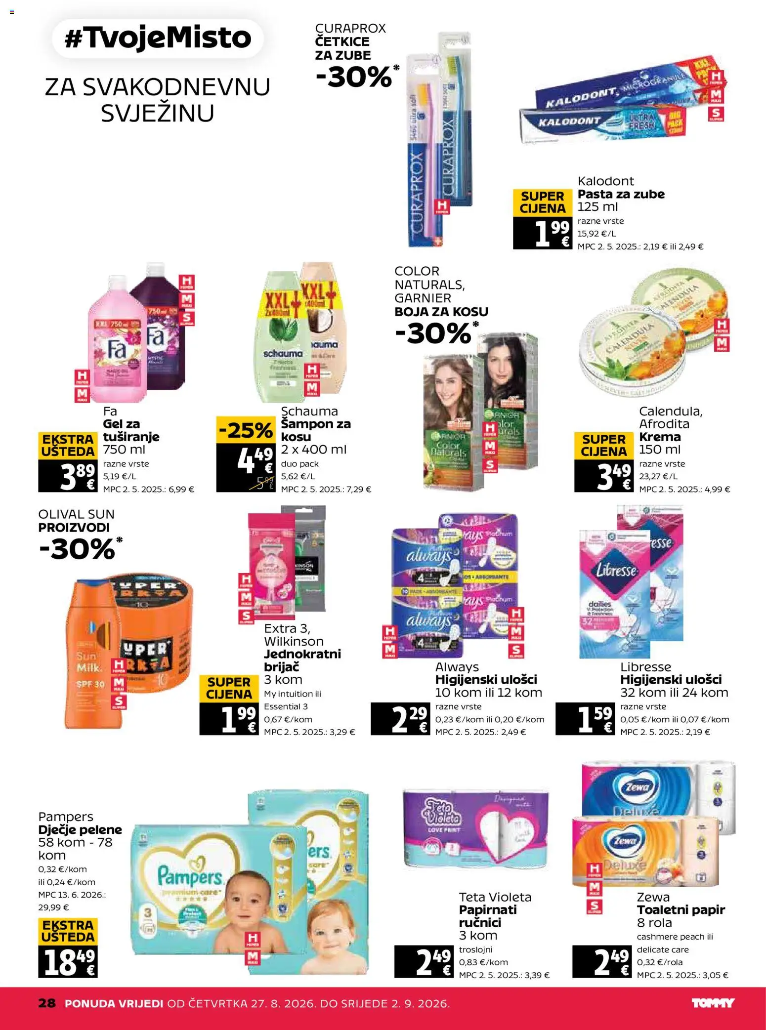 Tommy katalog | vrijedi od 27.08.2026 | Stranica: 28
