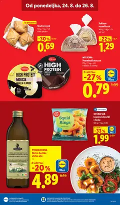 Lidl katalog akcije – veljaven od 20.08.2026 | Stran: 43 | Izdelki: Oljčno olje, Olive, Olje, Cokolada