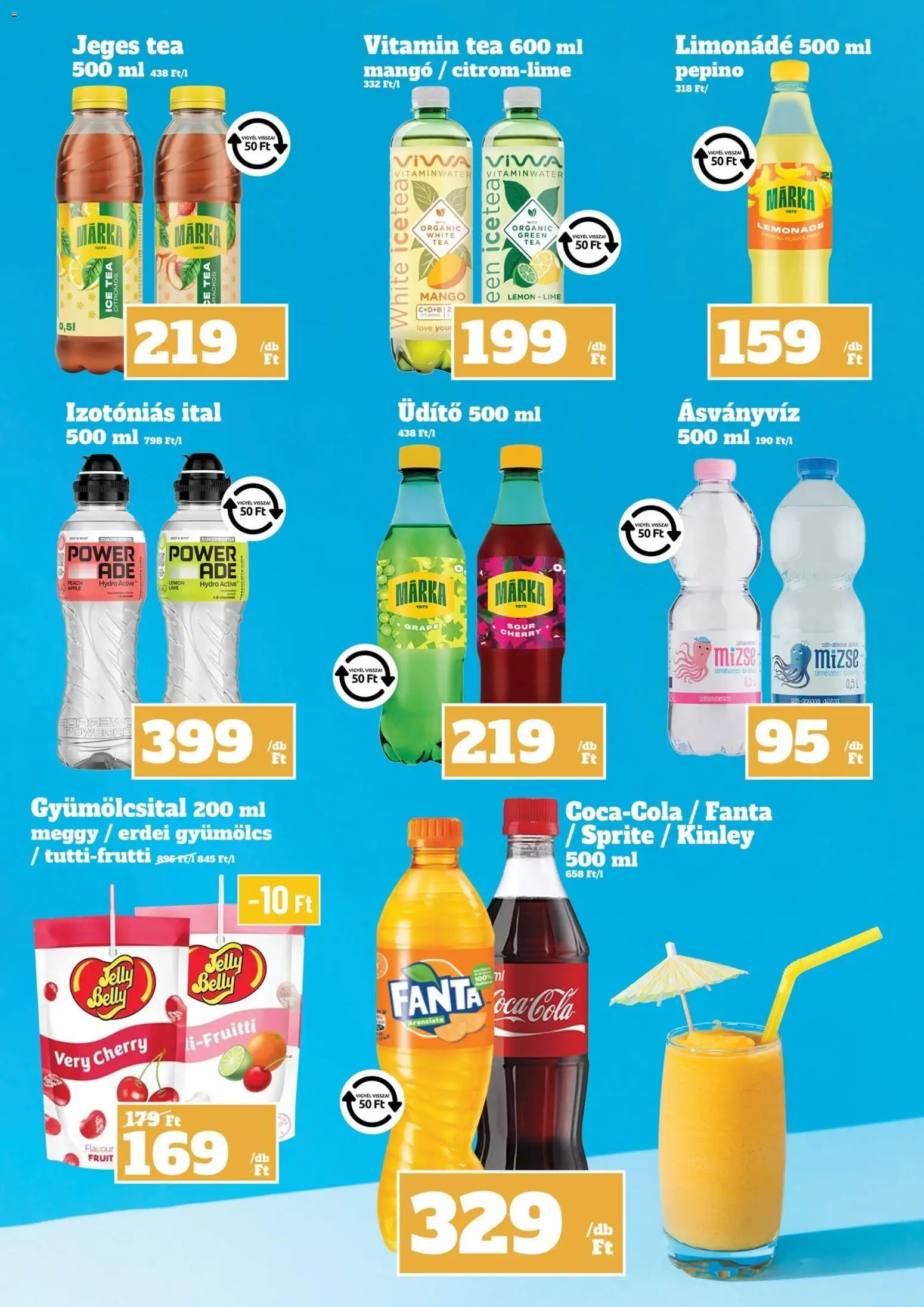 Family Diszkont akciós ujság - amely érvényes a következő dátumtól: 11.06.2026 | Oldal: 9 | Termékek: Gyümölcsital, Limonádé, Ásványvíz, Tea