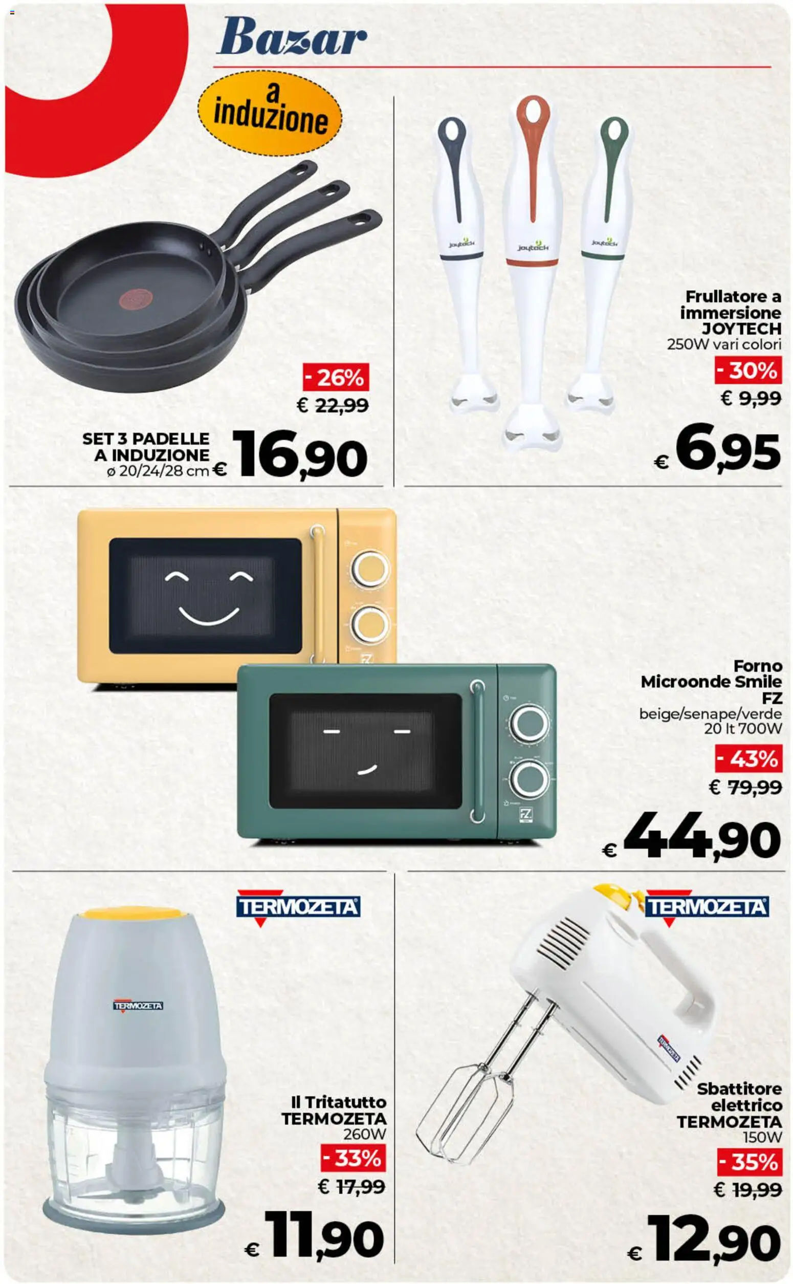 Volantino COOP del 19.05.2026 | Pagina: 46 | Prodotti: Microonde, Frullatore, Sbattitore, Forno