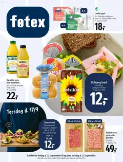 Føtex - Tilbudsavis uge 38 gyldig fra 11/09/2026