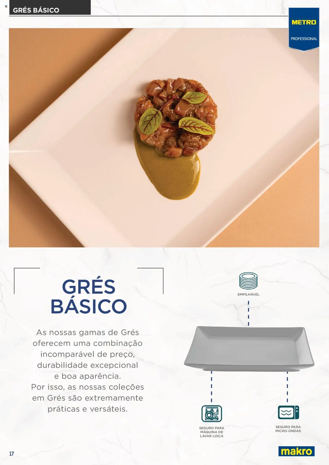 Makro Catálogo Serviço de Mesa │ válido de 01/08/2024 | Página: 17 | Produtos: Microondas