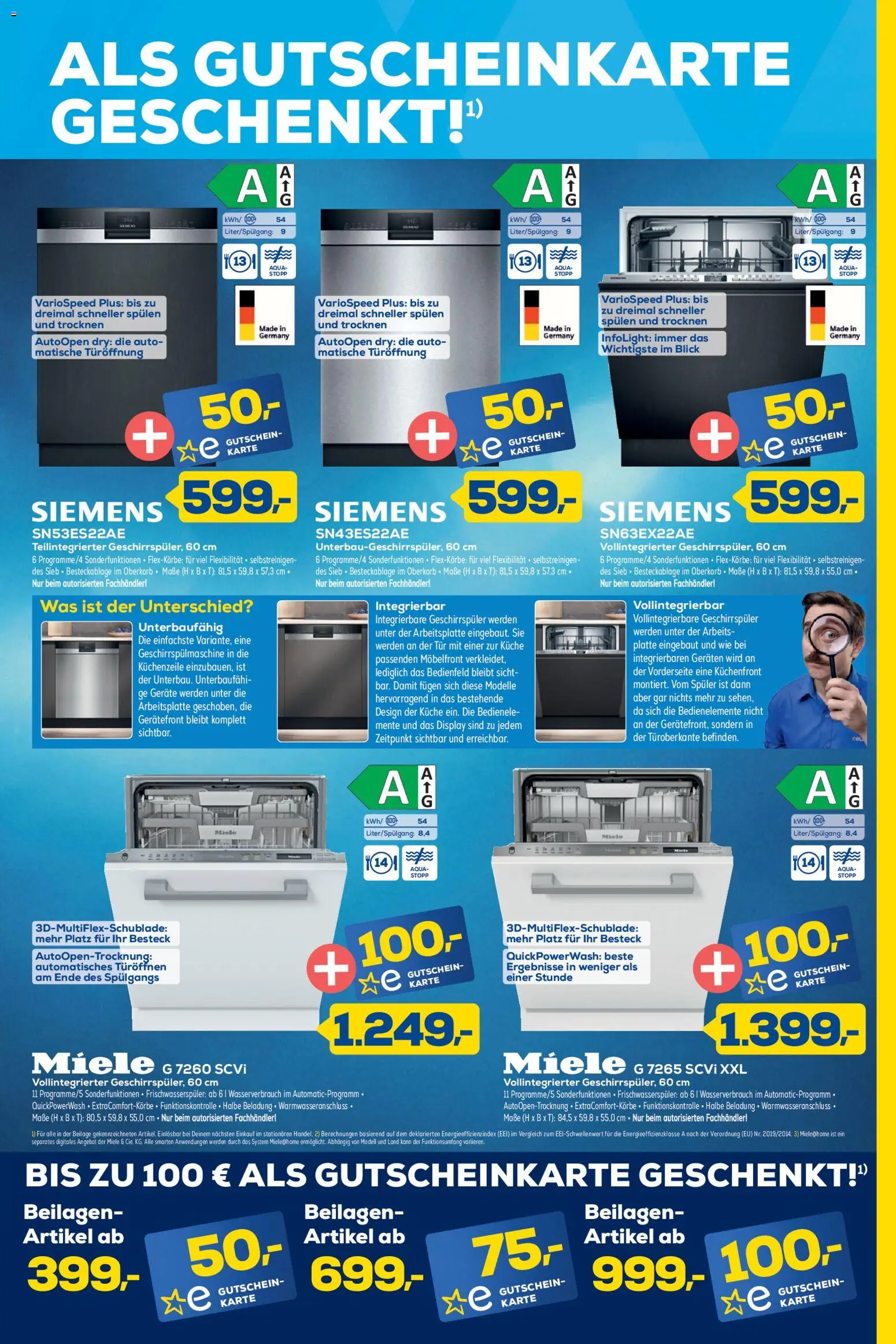 Euronics Prospekt – gültig ab 12.08.2026 | Seite: 3 | Produkte: Beilagen, Miele, Küchenzeile, Tür