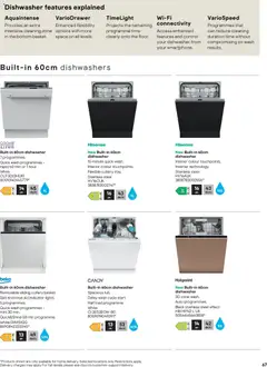 Preview of B&Q - Appliances valid from 01/07/2026 | Page: 67 | Products: Dishwasher