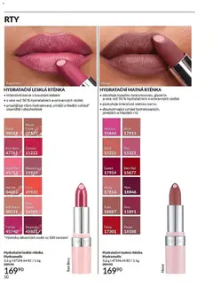 Náhled letáku Avon Katalog 05/2026 od 01.05.2026 | Strana: 50 | Produkty: Marsala, Glycerin, Rtěnka