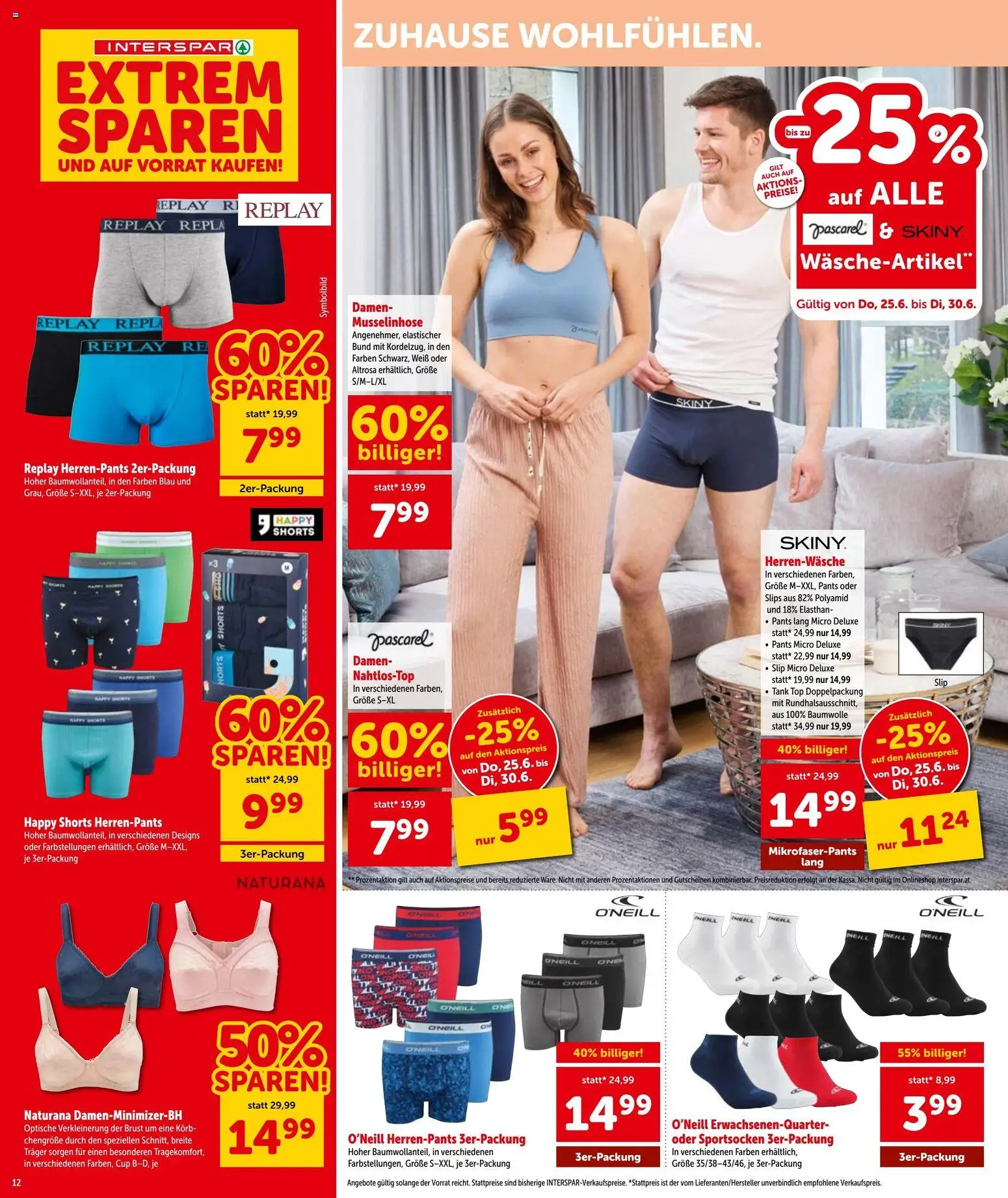 Interspar - Flugblatt gültig ab 25.06.2026 | Seite: 6 | Produkte: Slip, Korb