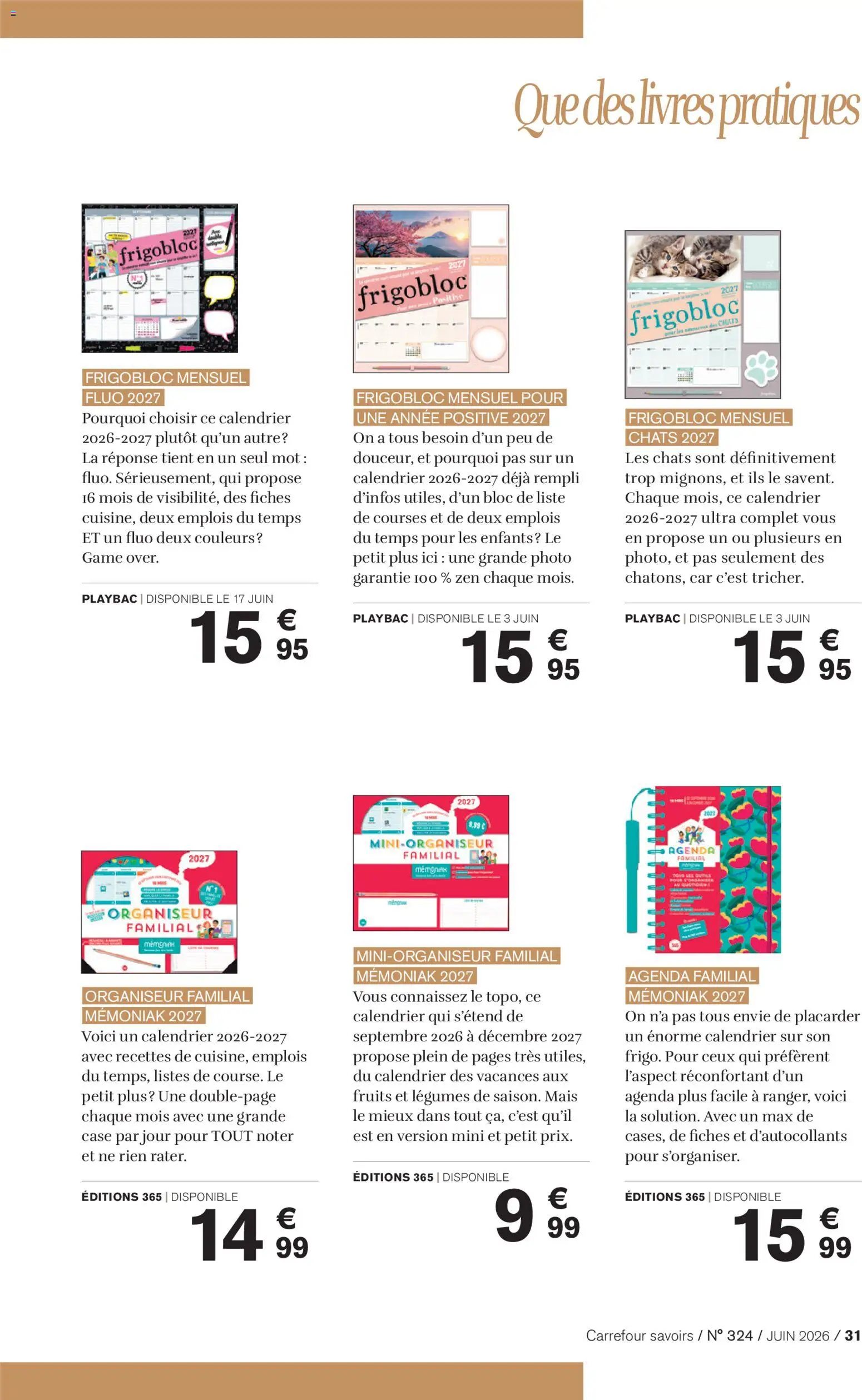 {H1} | Page: 31 | Produits: Calendrier, Mais