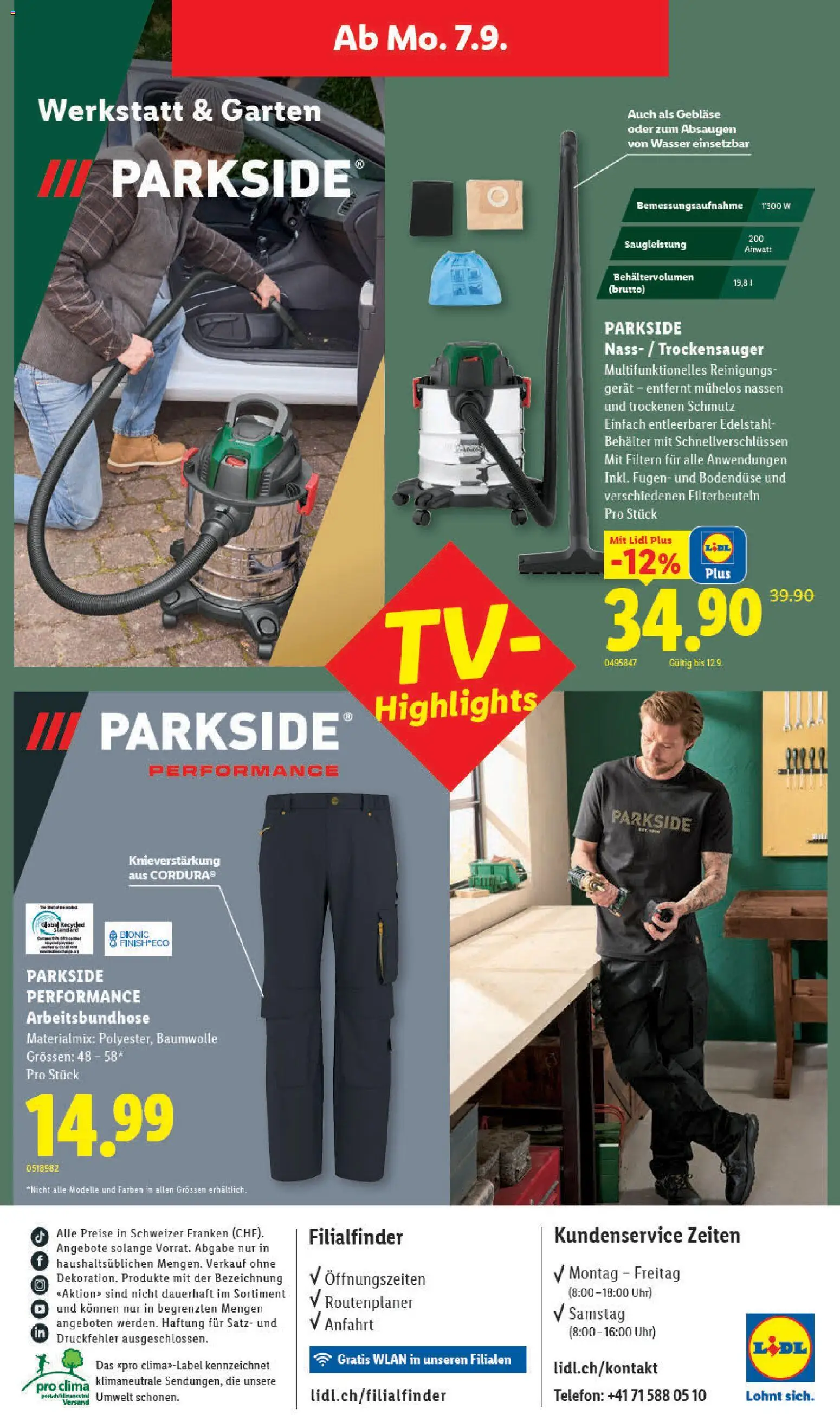 Lidl aktionen – gültig ab 03.09.2026 | Seite: 38 | Produkte: Wasser, Uhr