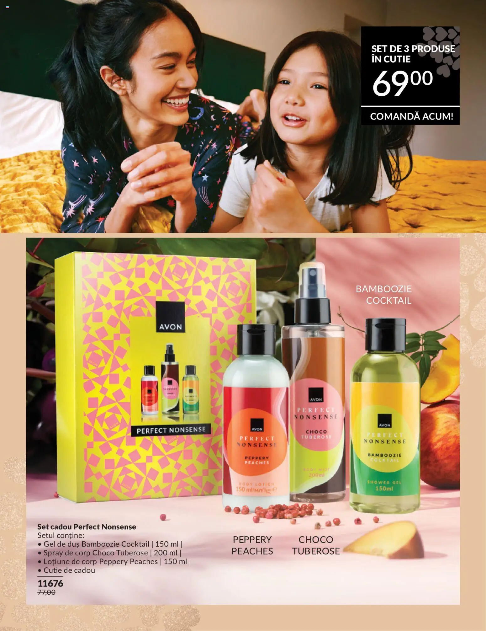 Noul catalog Avon – valabil de la 11.05.2026 | Pagină: 13 | Produse: Body, Cutie, Gel de duș, Cocktail