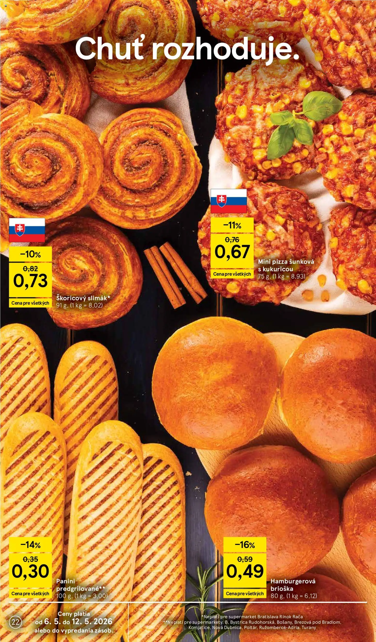 Nové Tesco akcie – leták je platný od 06.05.2026 | Strana: 22