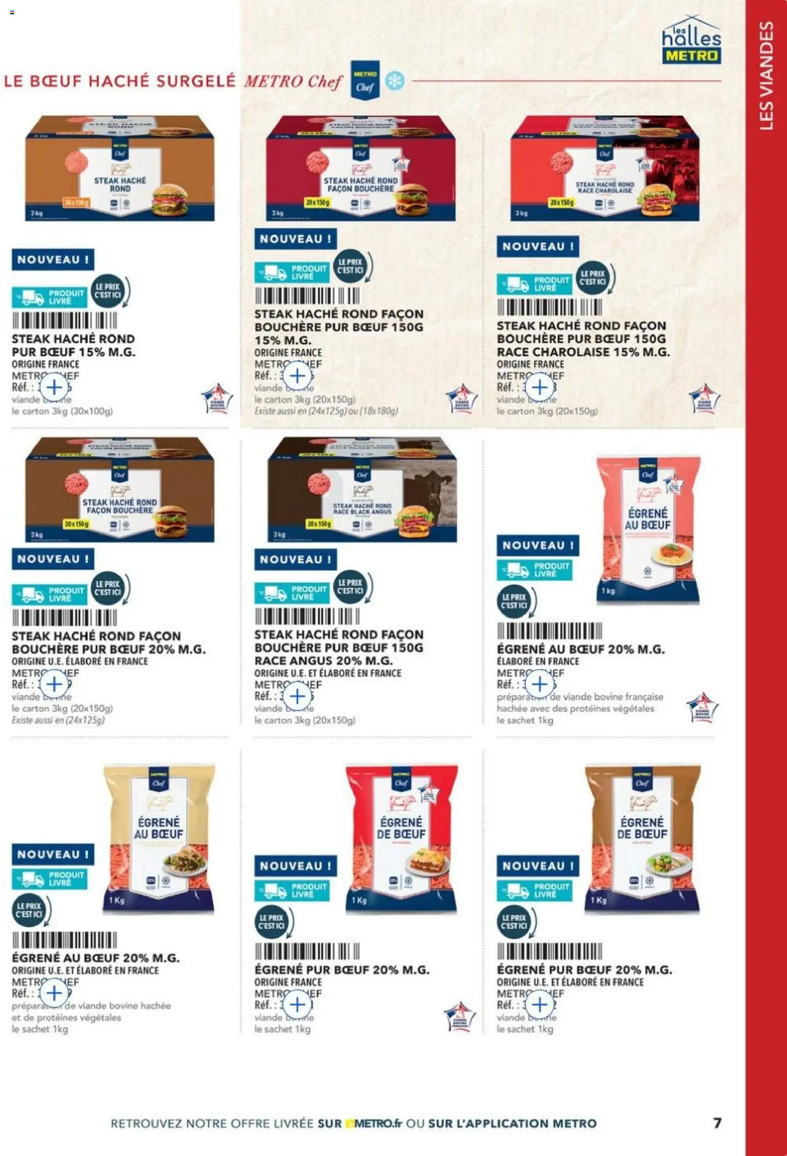 {H1} | Page: 7 | Produits: Viande, Livre, Viande bovine