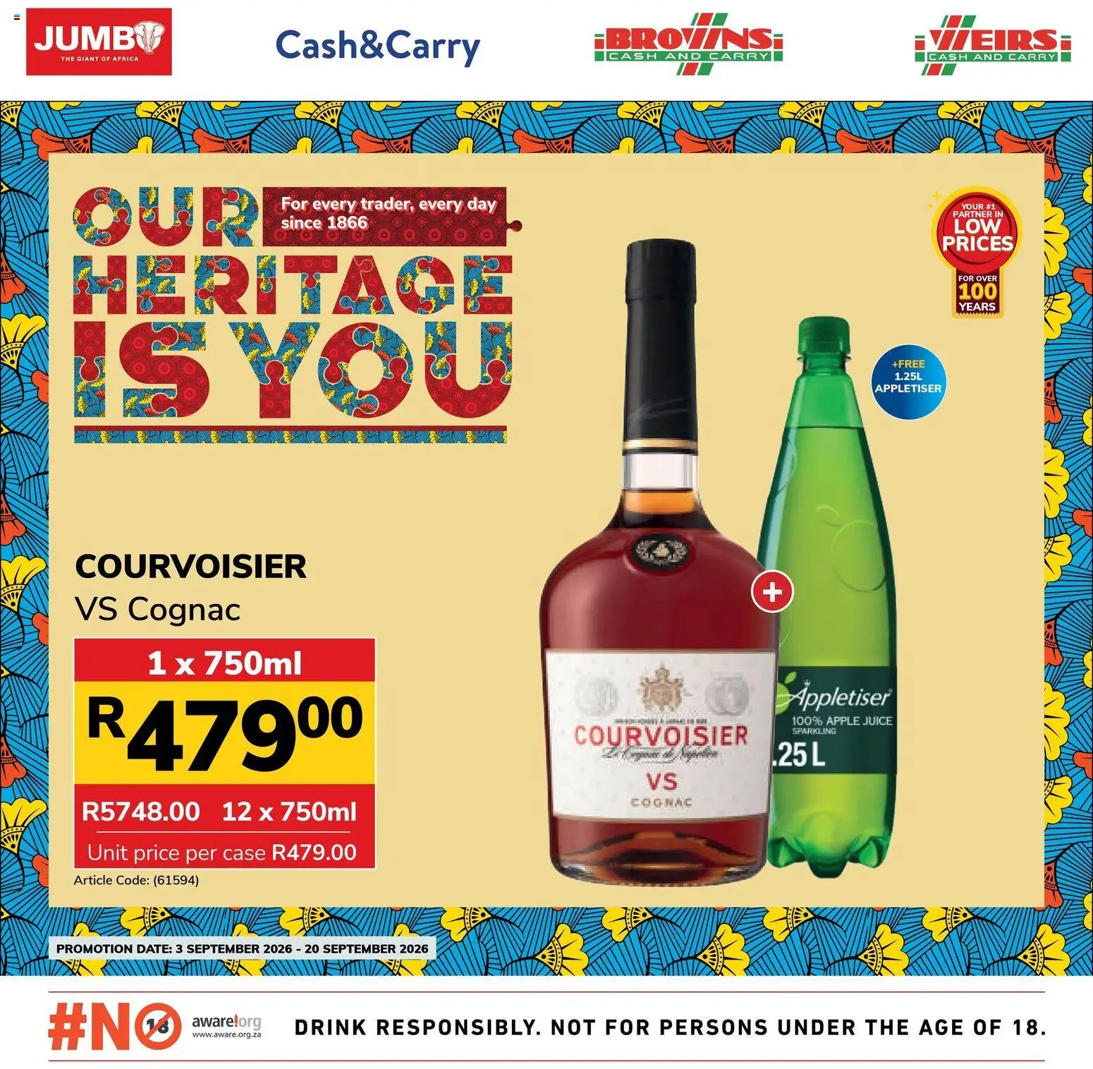 New Jumbo catalogue – valid from 03/09/2026 | Page: 5 | Products: Case, Juice, Cognac