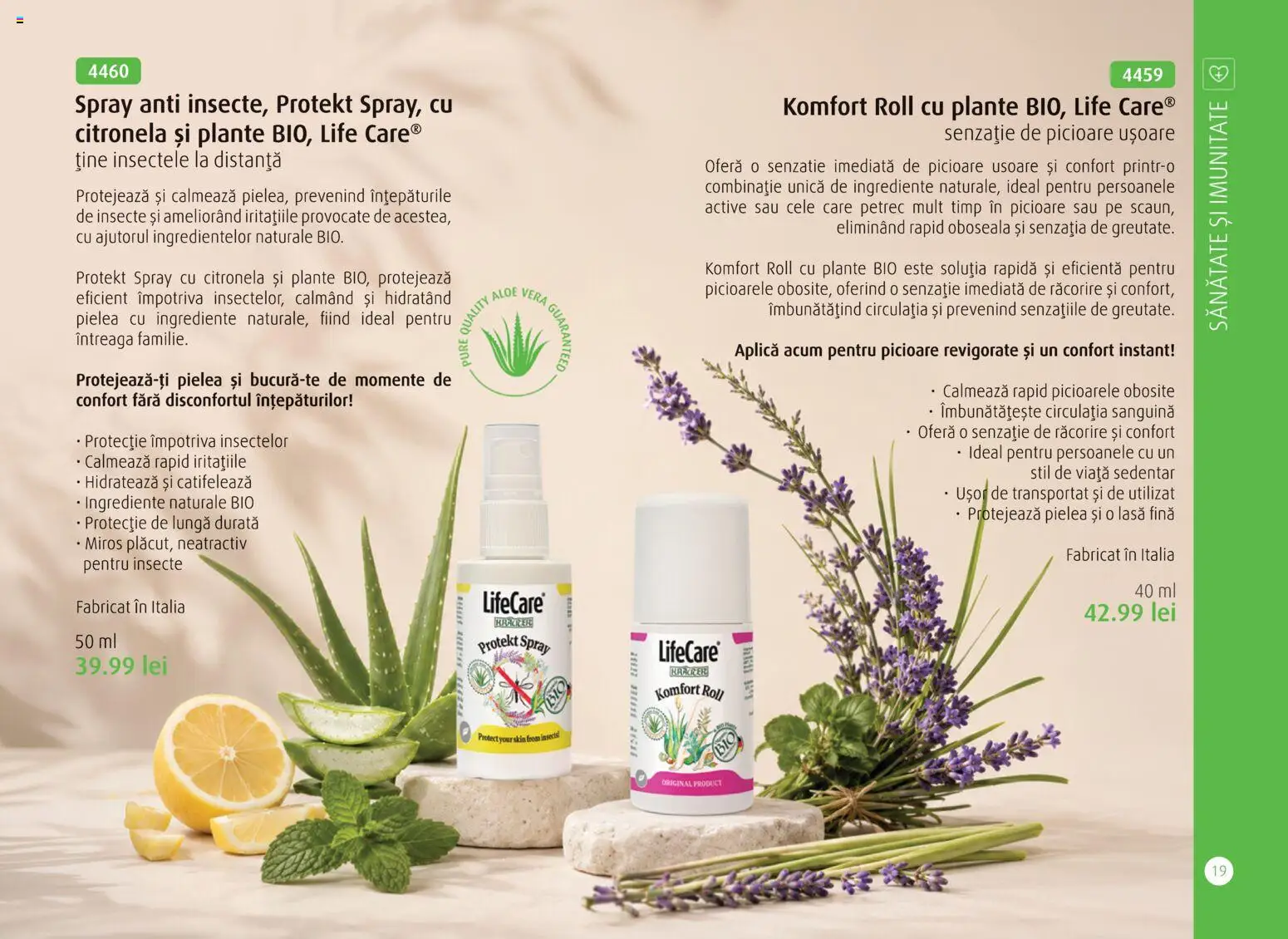 Noul catalog Life Care – valabil de la 01.10.2026 | Pagină: 21 | Produse: Bio, Aplică, Active