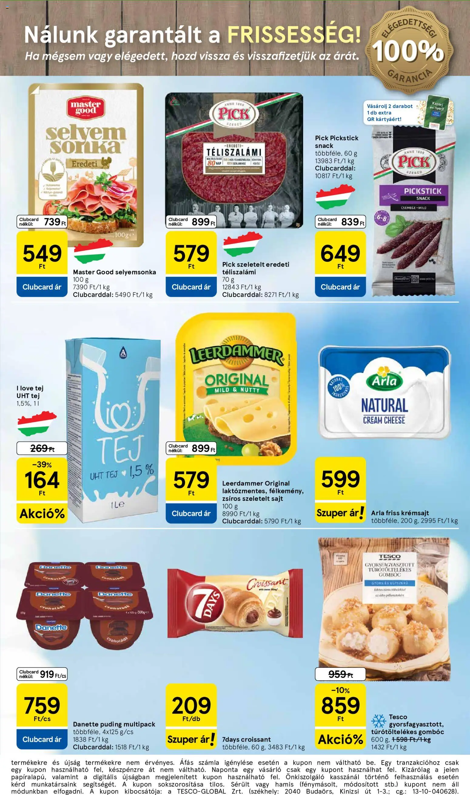 Tesco akciós ujság - amely érvényes a következő dátumtól: 25.06.2026 | Oldal: 3