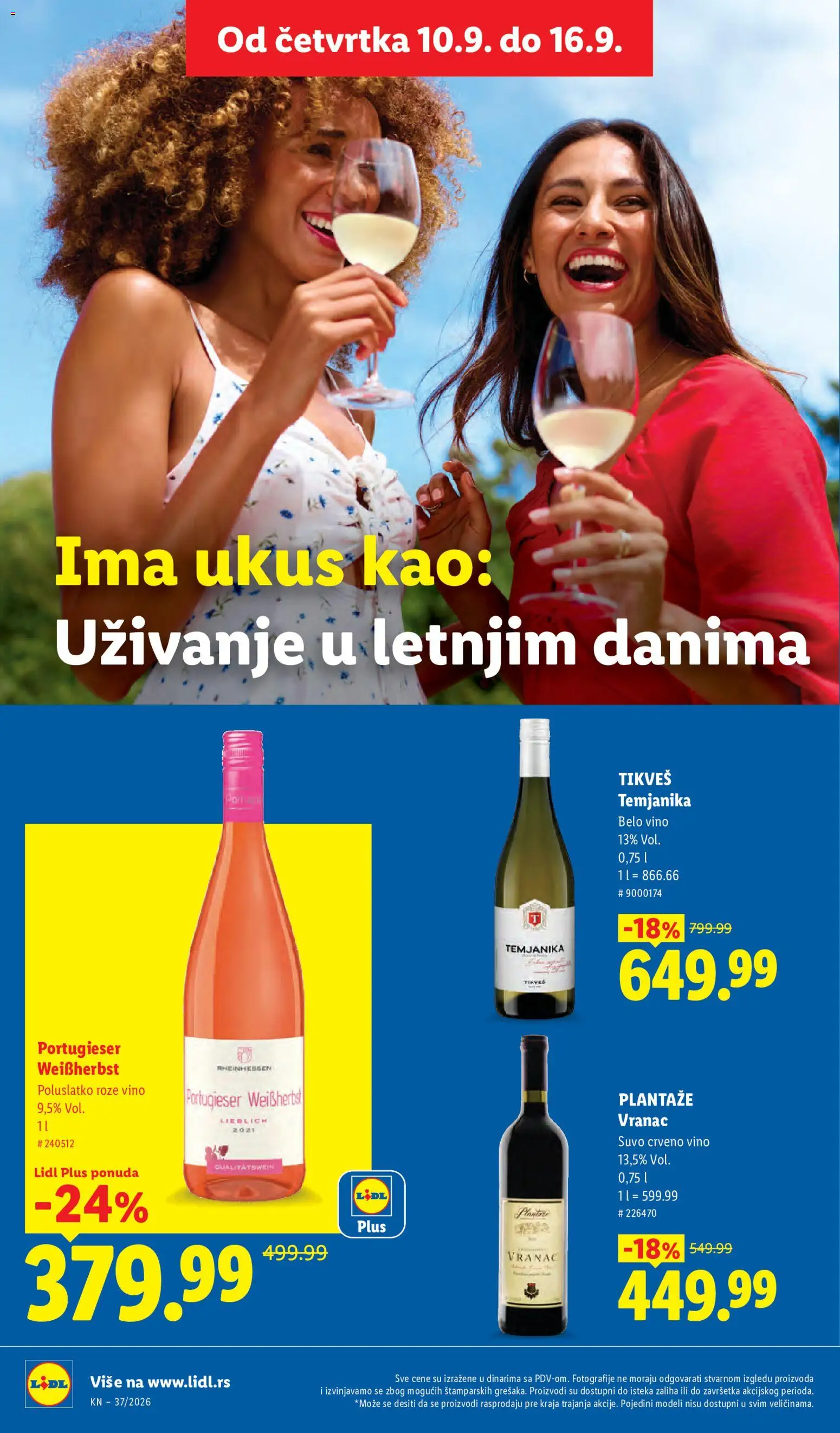 Lidl katalog - važi od 10.09.2026 | Strana: 54