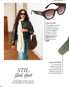 Ofertele Oriflame valabile de la 30.09.2026 | Pagină: 148 | Produse: Ochelari, Ceas, Ochelari de soare, Rama
