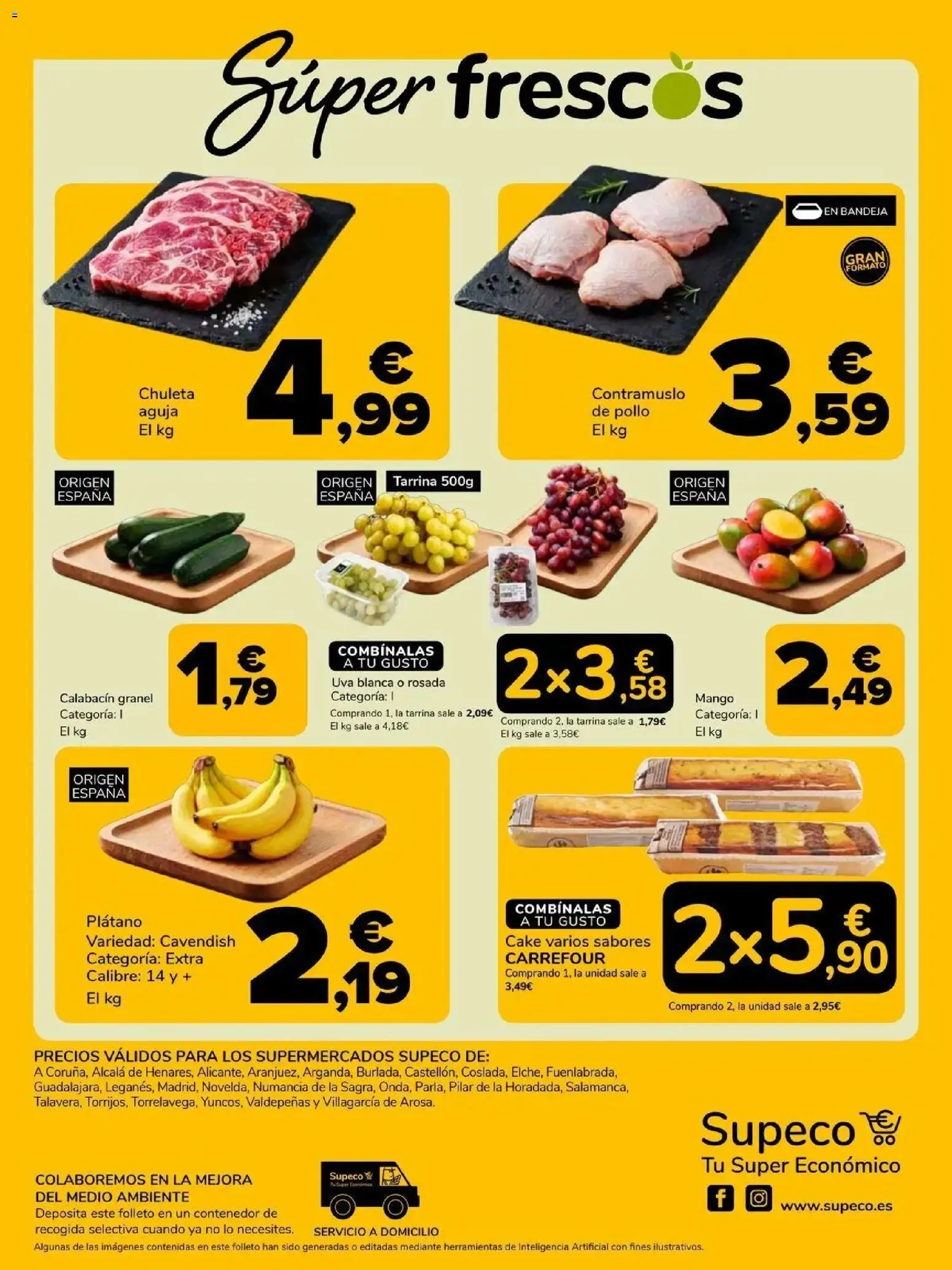 Supeco folleto │ válido desde el 30/09/2026 | Página: 8 | Productos: Herramientas, Mango, Bandeja, Pollo