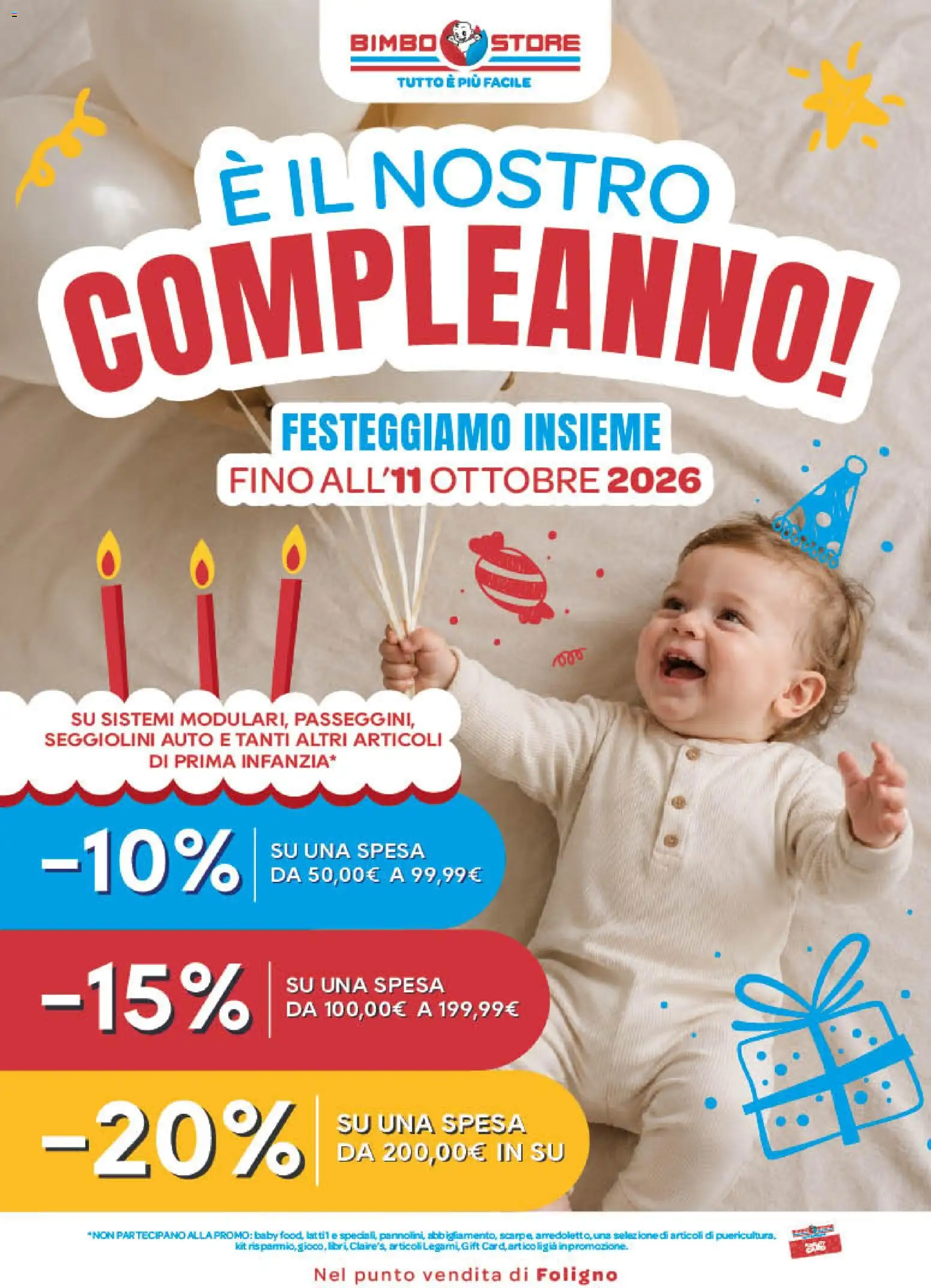 Volantino Bimbo store del 01/10/2026 | Pagina: 1