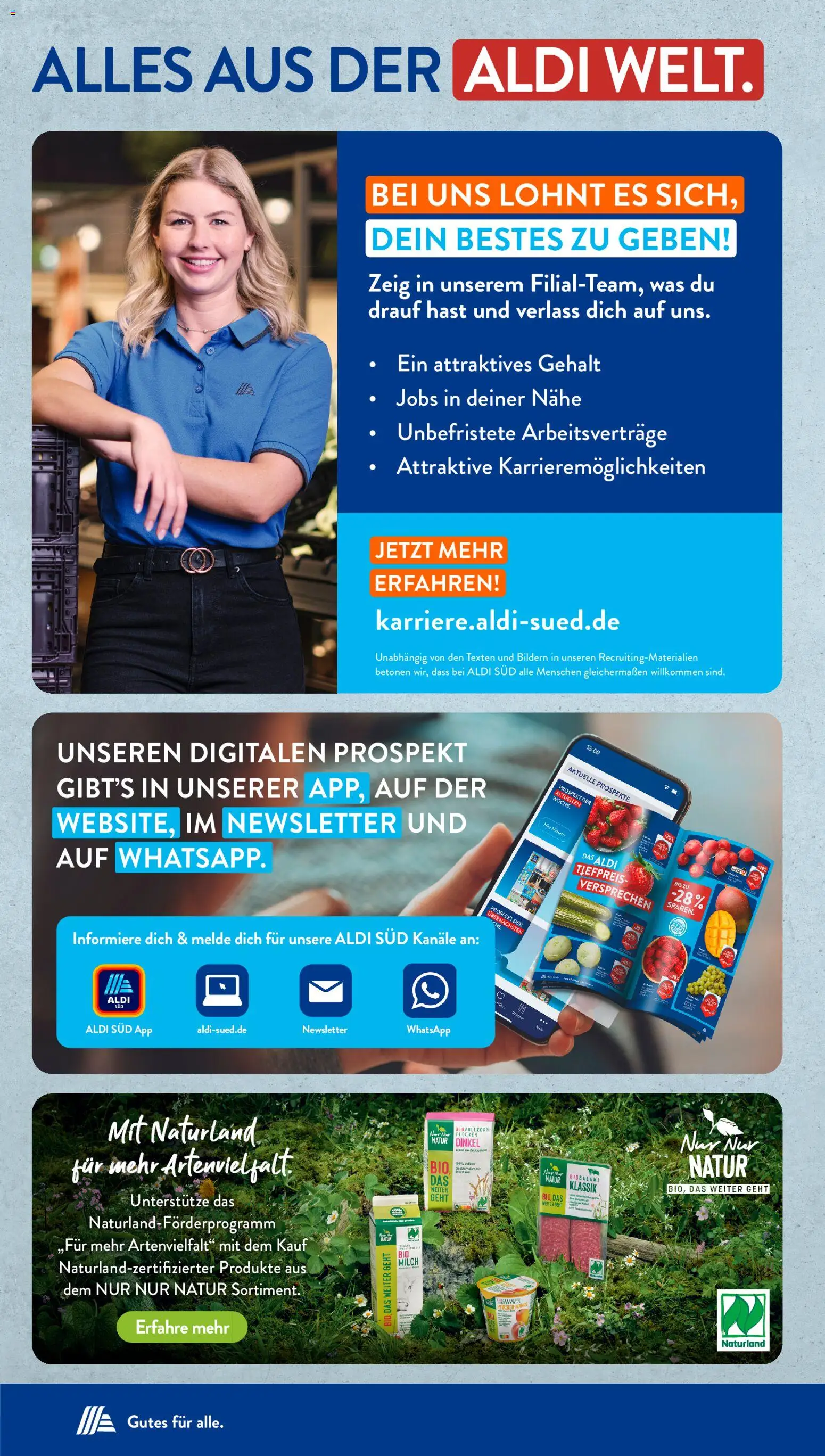 Aldi Süd Prospekt 	 – gültig ab 20.04.2026 | Seite: 23 | Produkte: Milch, Flocken