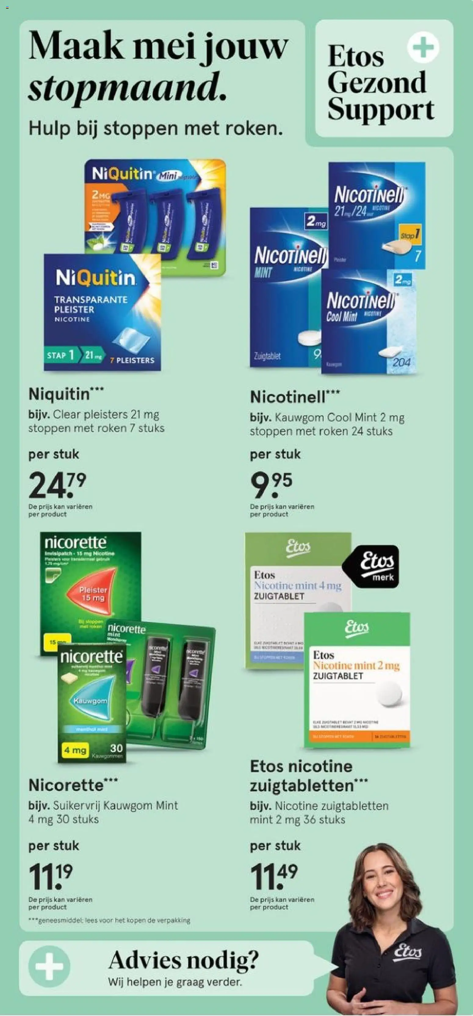 {H1} | Pagina: 61 | Producten: Kan, Kauwgom, Zuigtabletten