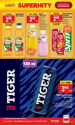 Pogląd oferty "POLOmarket gazetka" - ważna od 29.07.2026 | Strona: 49