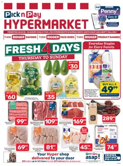 Pick n Pay specials catalogue – valid from 20/08/2026