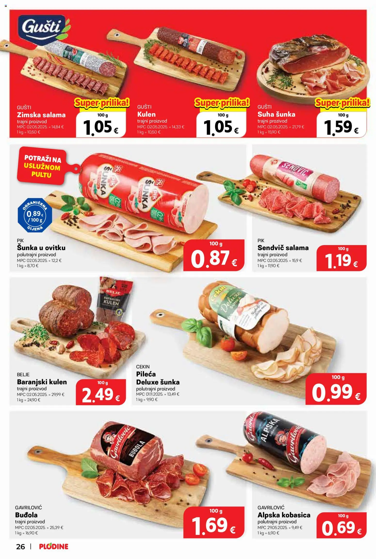 Plodine katalog | vrijedi od 29.07.2026 | Stranica: 26