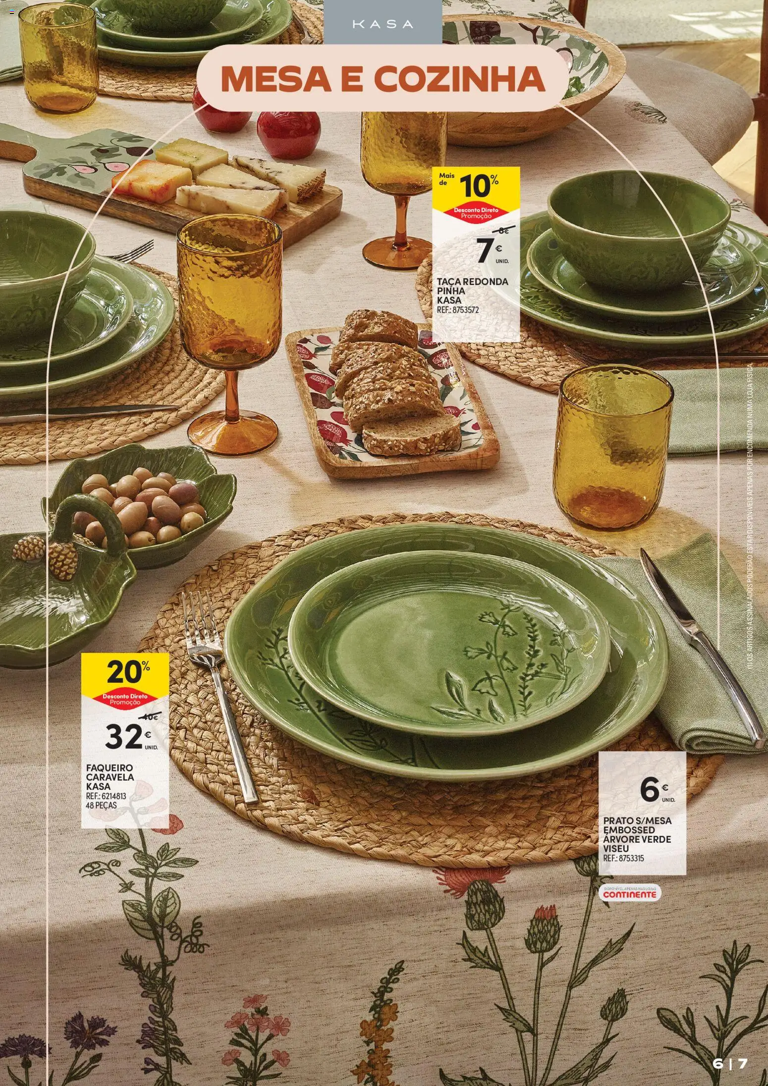 Continente Casa Outono Açores │ válido de 13/10/2026 | Página: 7 | Produtos: Mesa